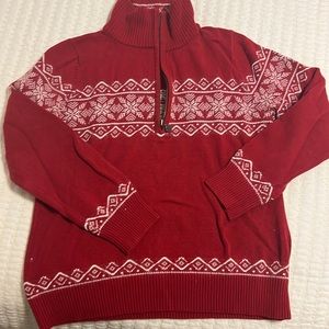 Eddie Bauer petite women’s ski sweater